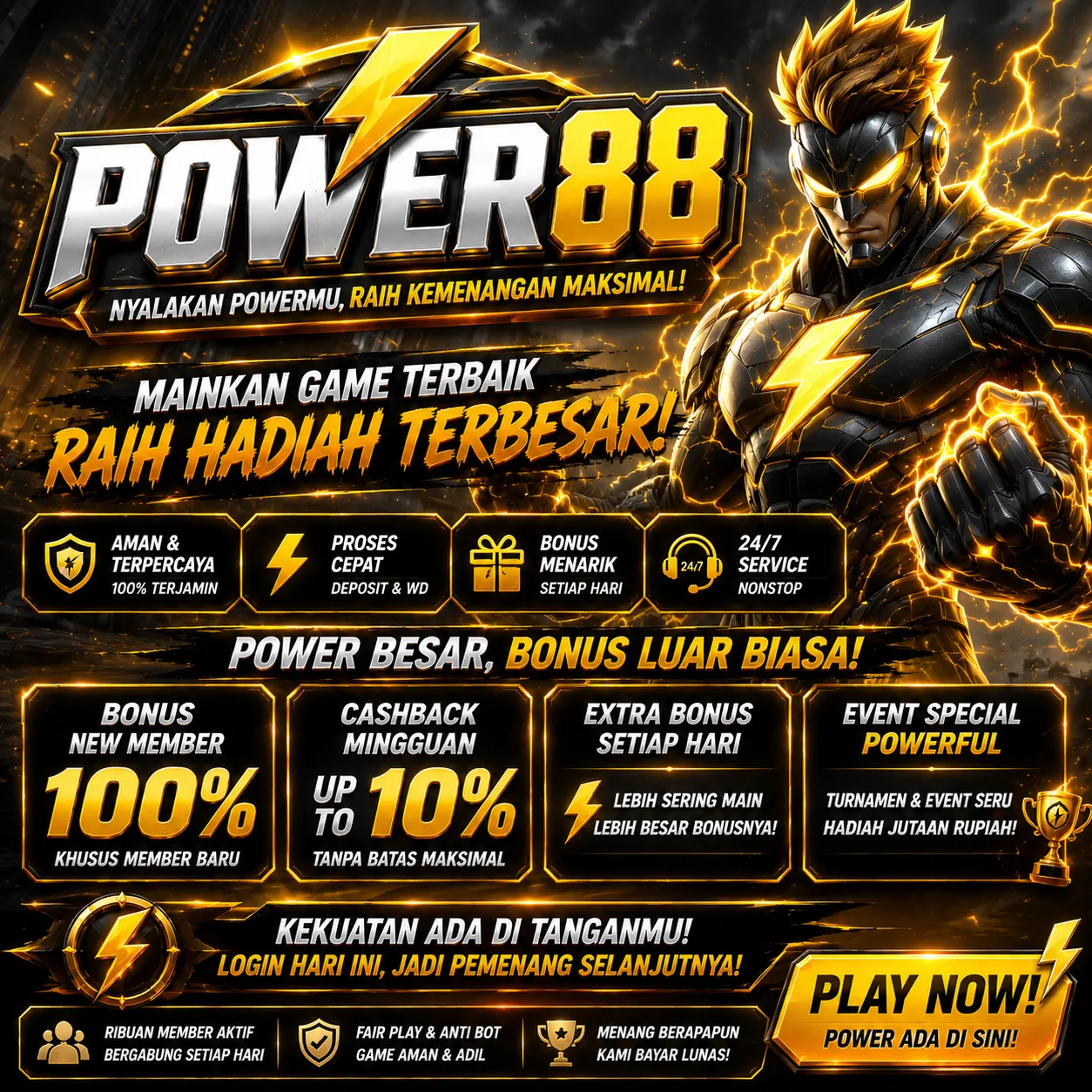 POWER88 Banner